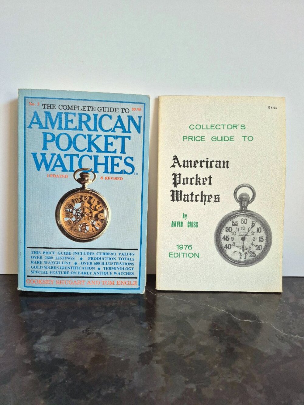 1983 Complete Guide To American Pocket Watches, Price Guide, Shugart & Engle